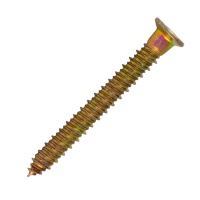 Vis De Fixation Directe Pour Huisseries TFHC Z.Passivé Jaune