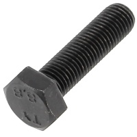 Acciaio 8.8 nero filetto totale Din 961 passo 100
