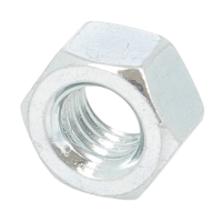 Dado esagonale alto acciaio zincato bianco UNI 5587