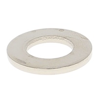Rondella ottone placcato nickel Din 125A
