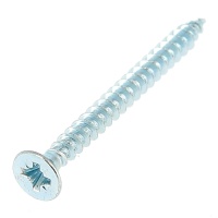 Viti per legno e truciolato Torx acciaio zincato bianco