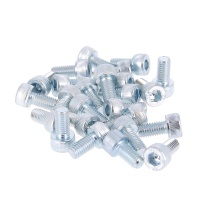 Acciaio 8.8 zincato bianco