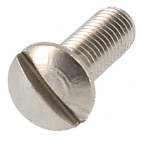 Testa forata bombata con intaglio Din 964