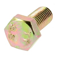 Testa esagonale acciaio 8.8 Z bicromato filetto totale Din 933