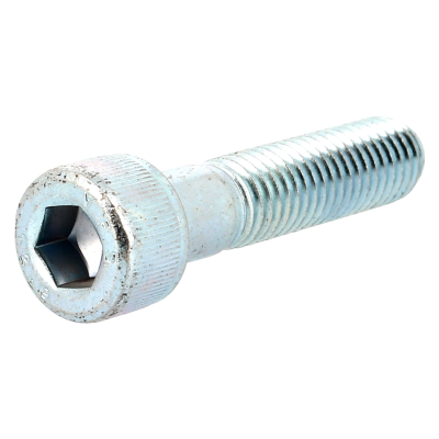 TCHC Acier Classe 12.9 Zingué Blanc Filetage Partiel DIN 912