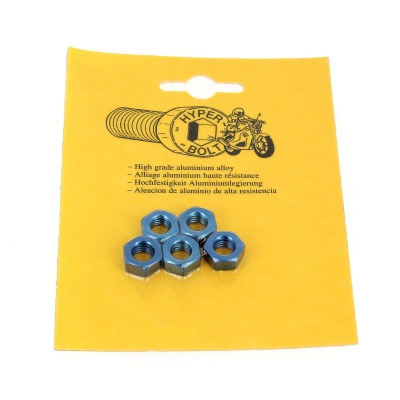 Blister da 5 Dadi esagonali P40 OA blu