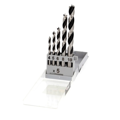 COFFRET PLASTIQUE DE 5 MECHES BOIS