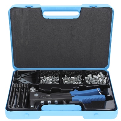 Confezioni, fusto cilindrico zigrinato, M4-M5-M6 con pinza BRK01