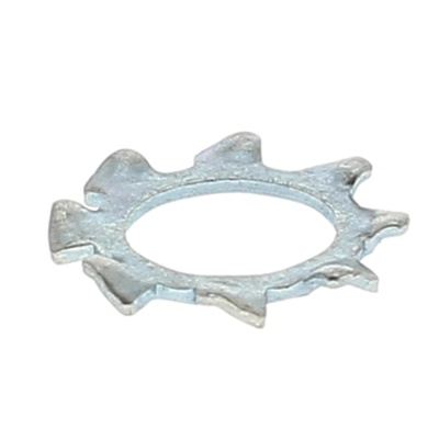 Rondella dentata acciaio zincato bianco Din 6797A