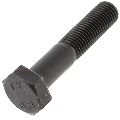 Acciaio 8.8 nero filetto parziale Din 960 passo 125